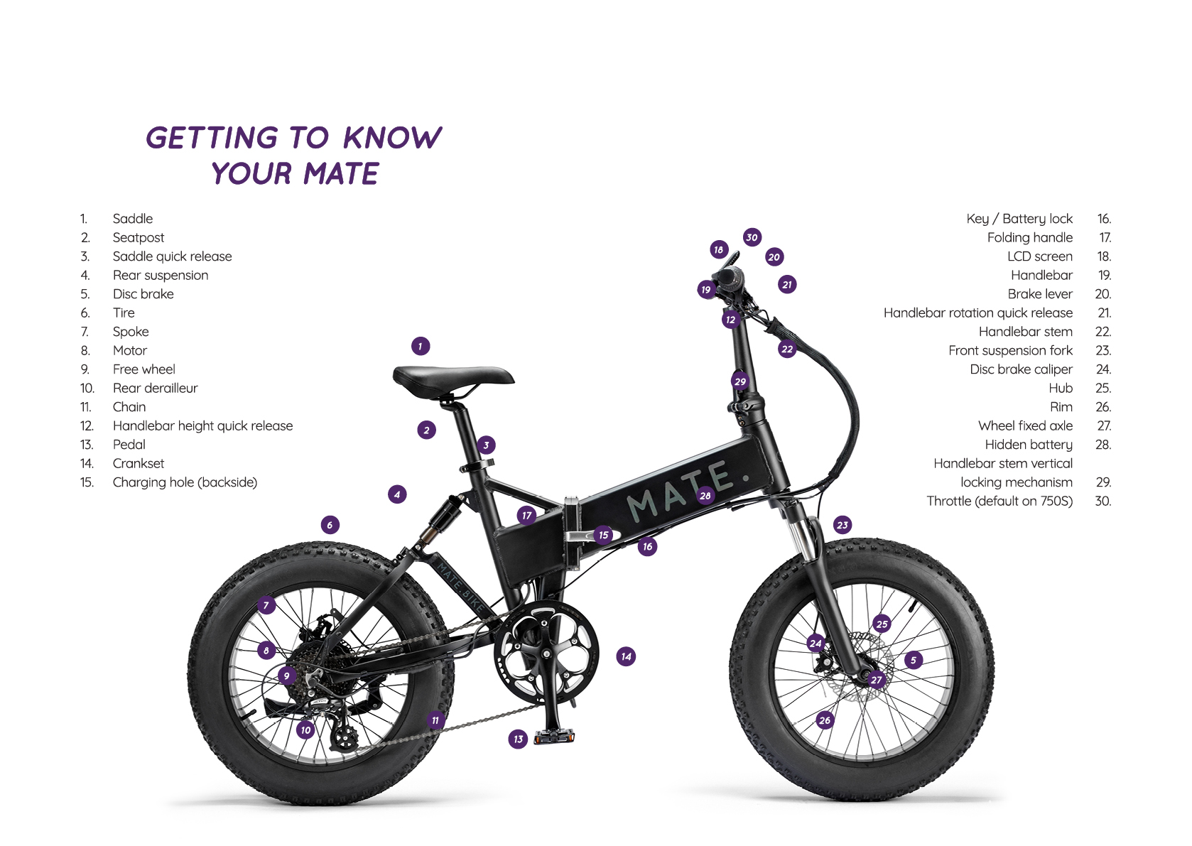 MATE X Info - Mate X Bike ZONE