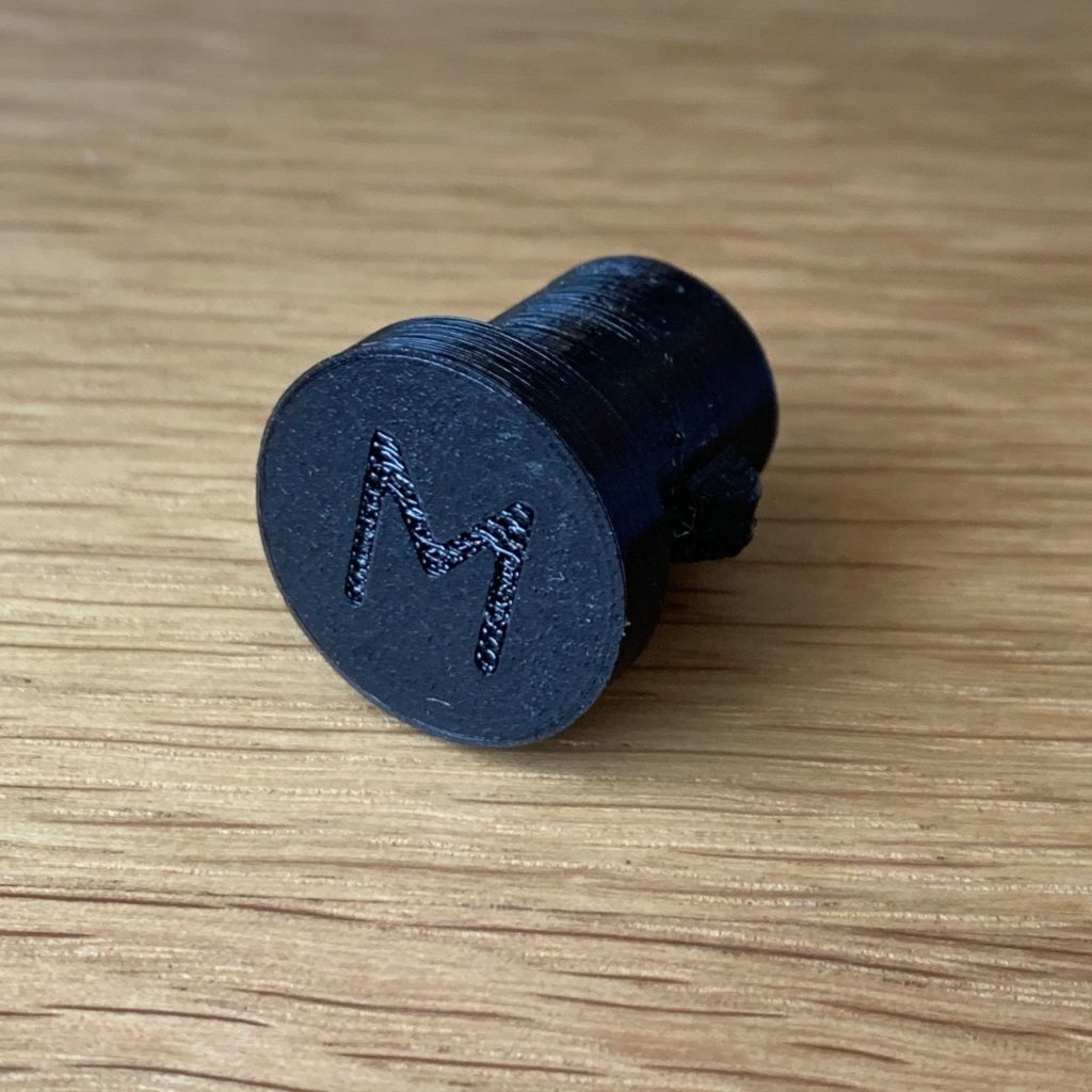 Mate x bike charge hole plug